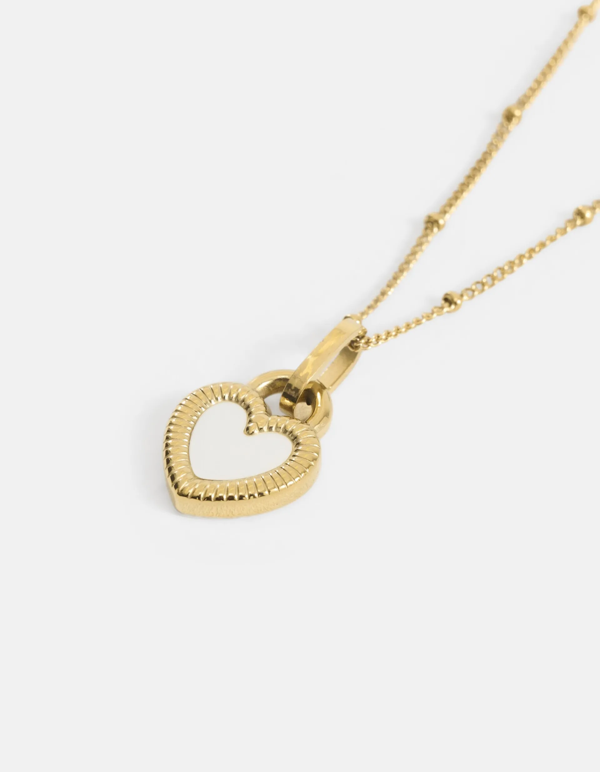 Shoeby Heart Ketting Goud<DAMES Sieraden