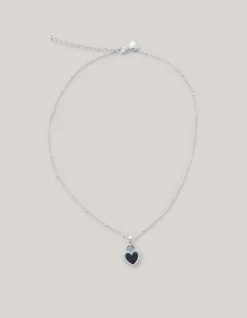 Shoeby Heart Ketting Zilver<DAMES Sieraden