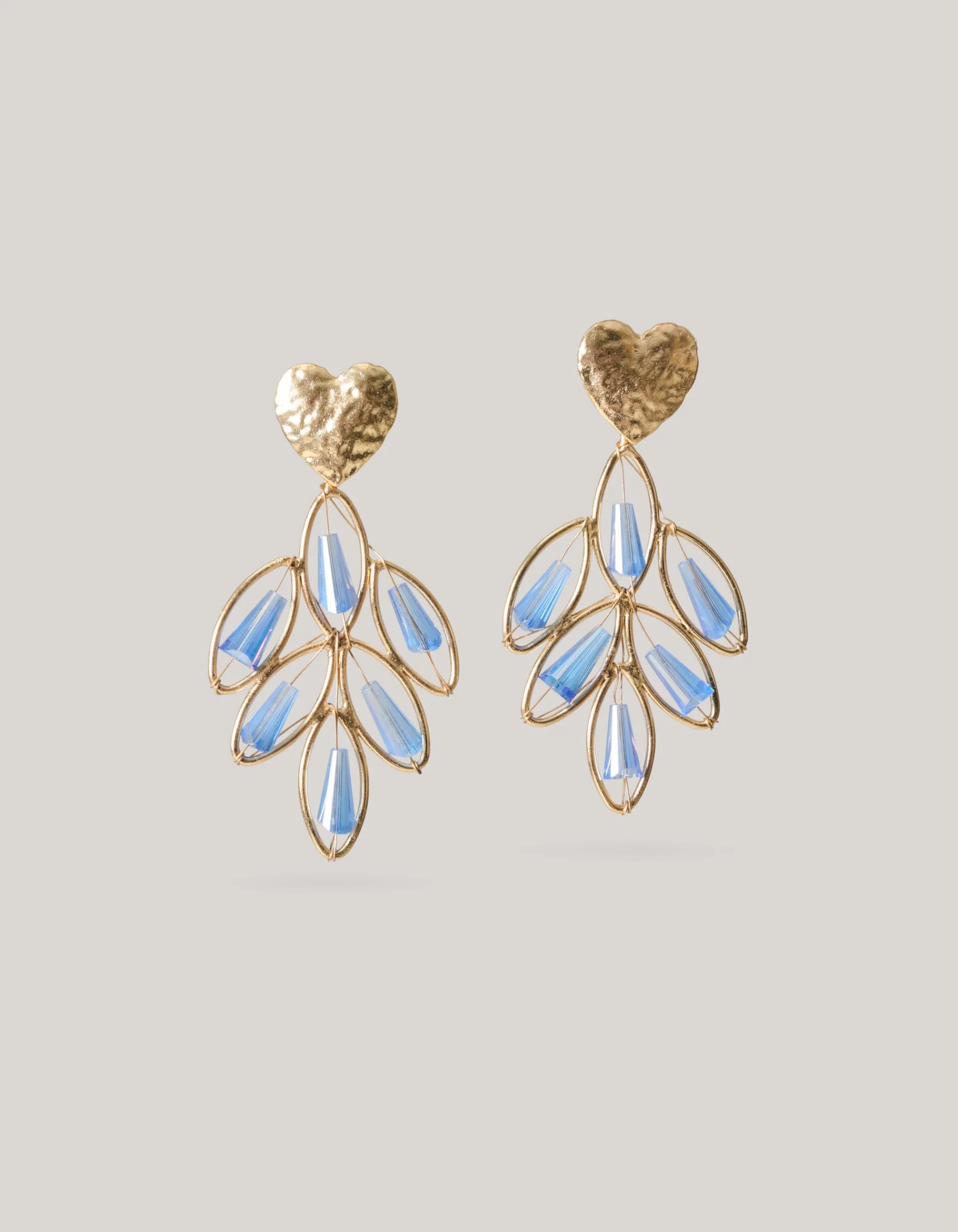 Shoeby Heart Oorbellen Goud<DAMES Sieraden