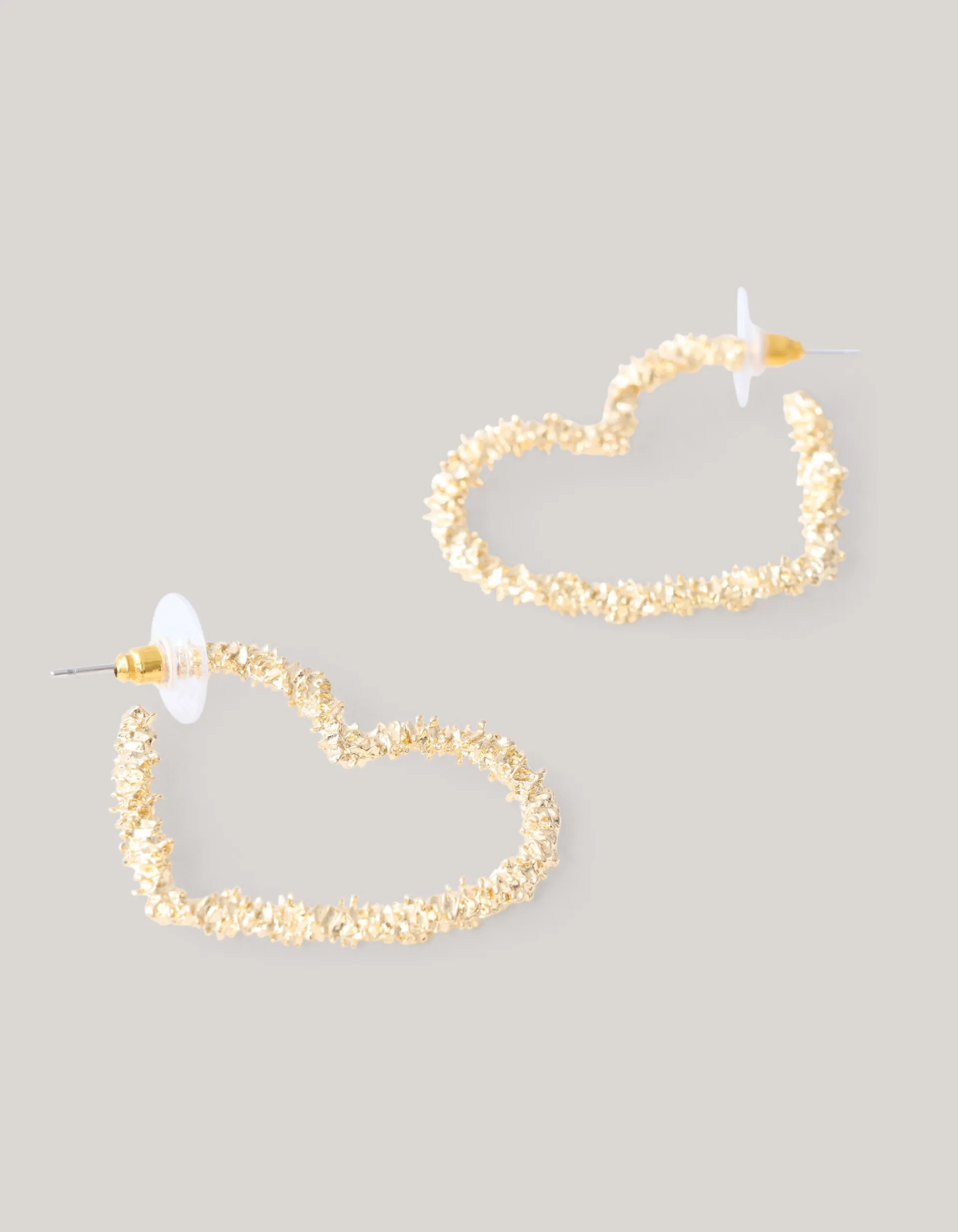 Shoeby Heart Oorbellen Goud<DAMES Sieraden