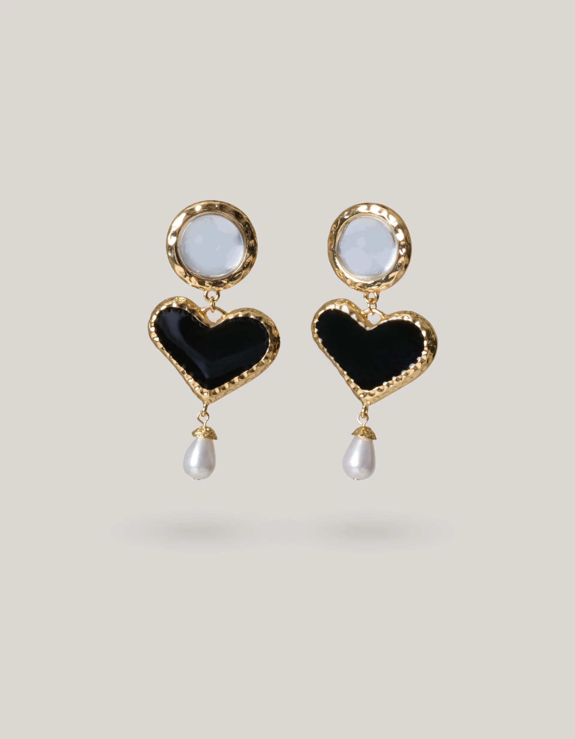 Shoeby Heart Parel Oorbellen<DAMES Sieraden