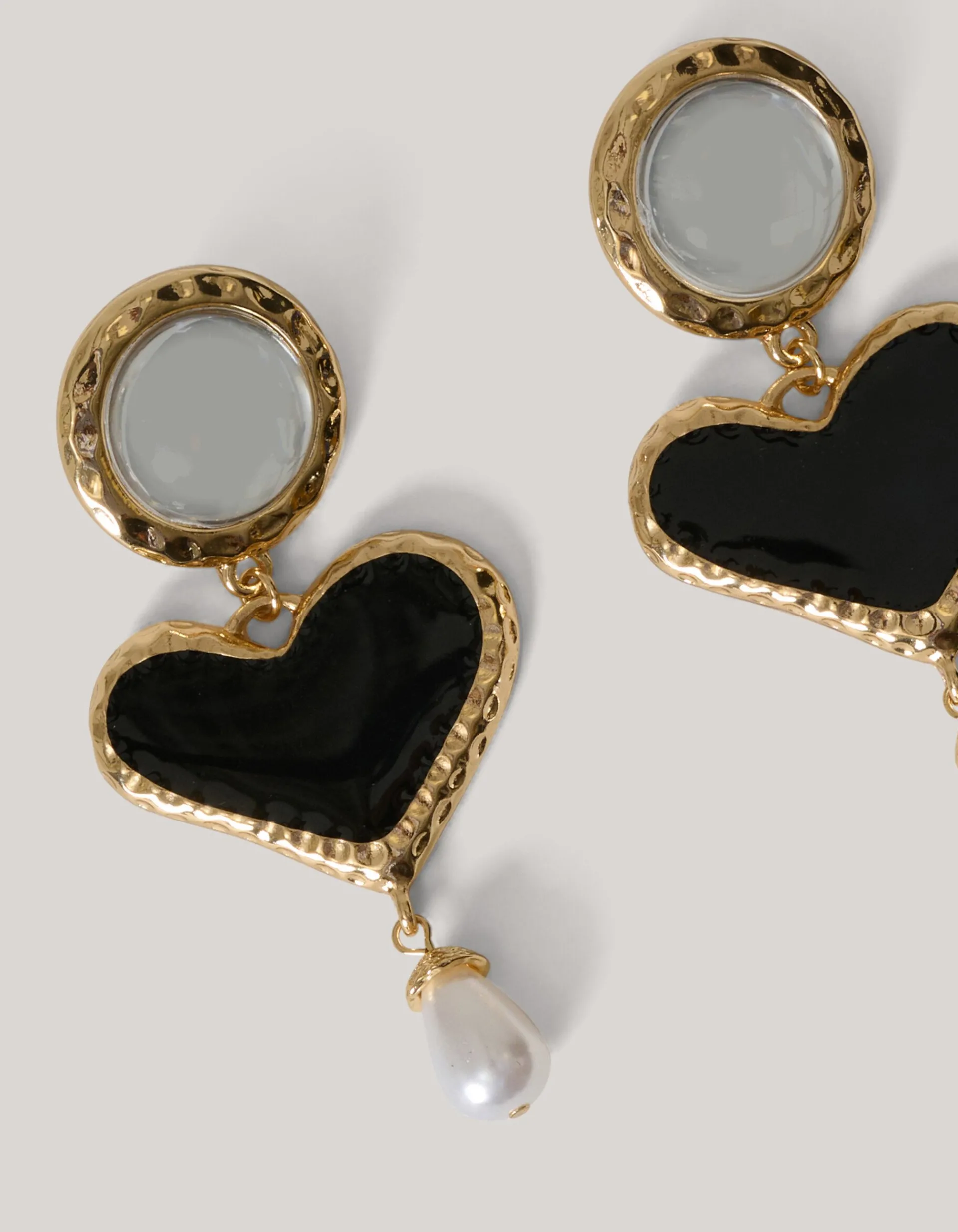 Shoeby Heart Parel Oorbellen<DAMES Sieraden