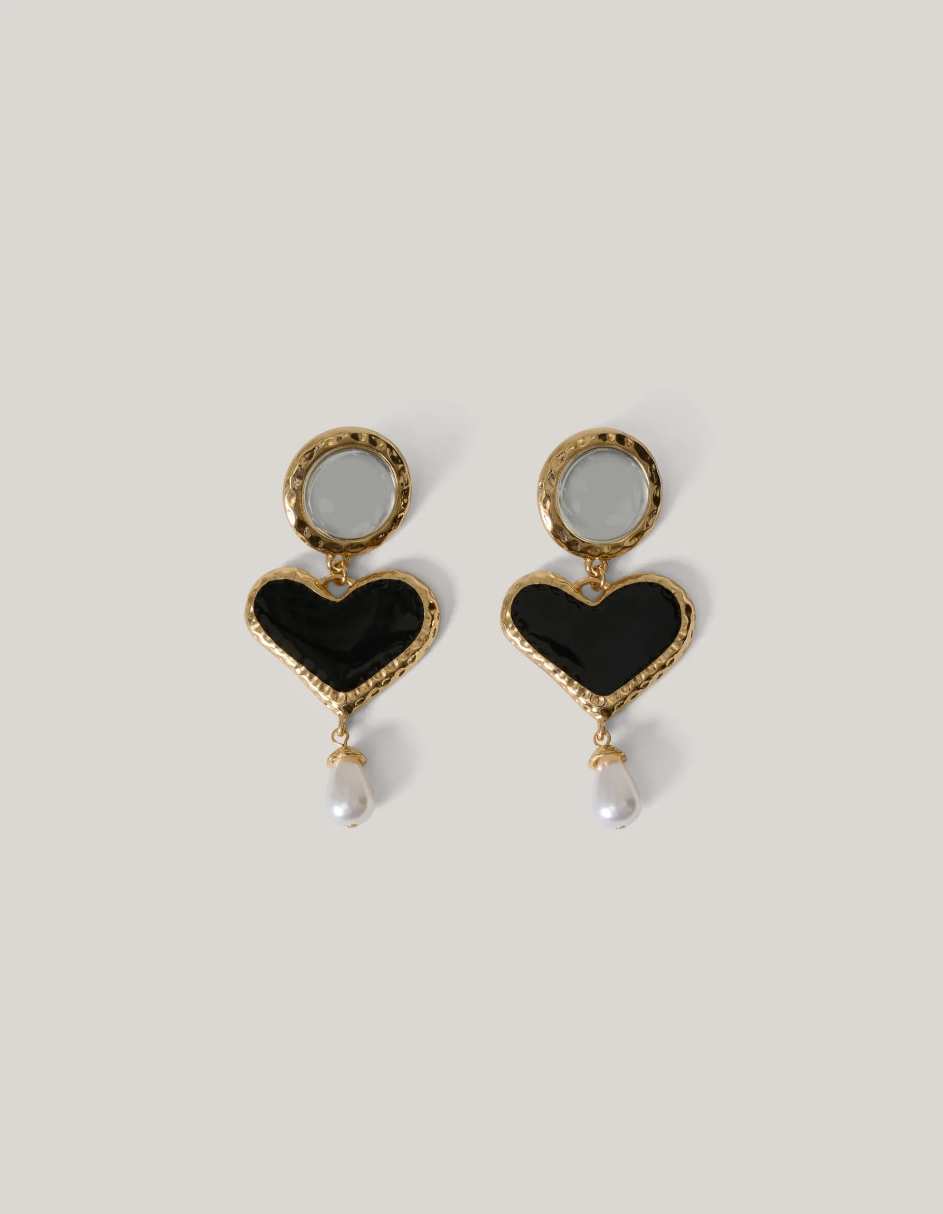 Shoeby Heart Parel Oorbellen<DAMES Sieraden