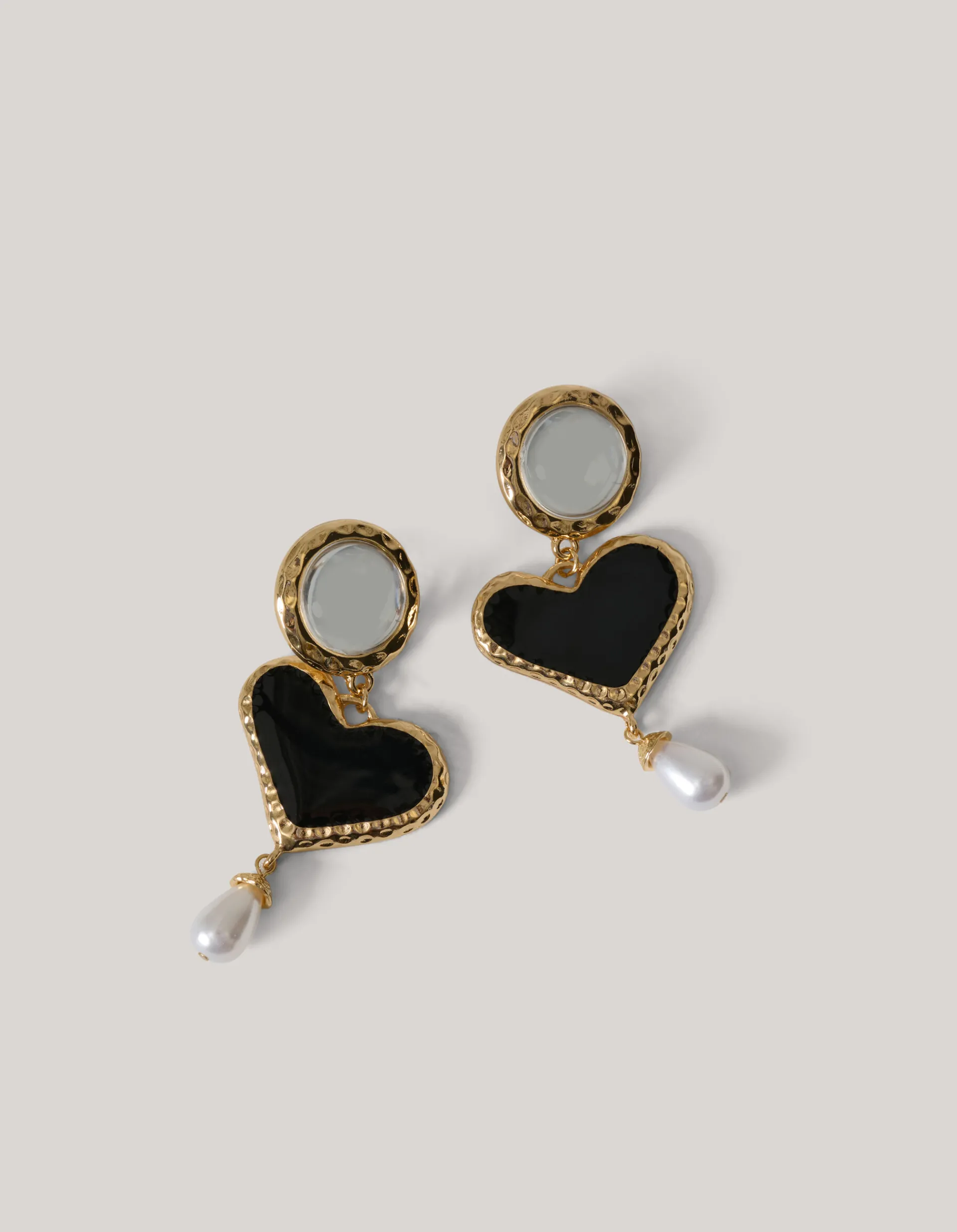 Shoeby Heart Parel Oorbellen<DAMES Sieraden