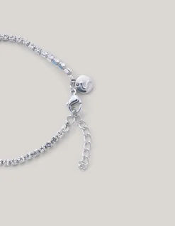Shoeby Heart Strass Armband Zilver<DAMES Sieraden