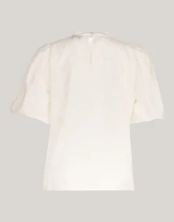 Shoeby Heart Top Gebroken Wit<DAMES Tops|Blouses