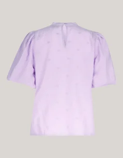Shoeby Heart Top Lichtpaars<DAMES Tops|Blouses
