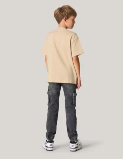 Shoeby Heavy Basis T-shirt Beige< T-Shirts