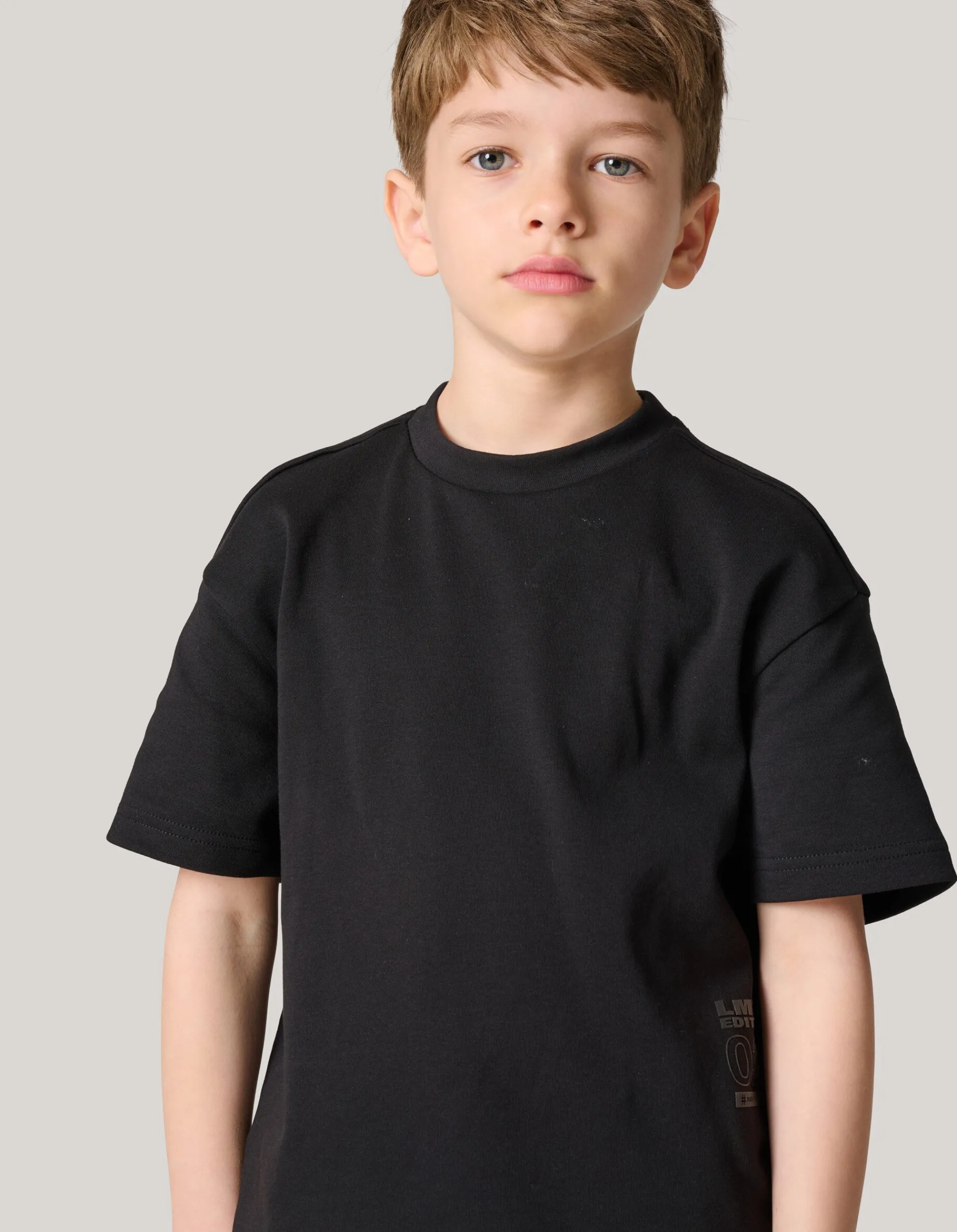 Shoeby Heavy Basis T-shirt Zwart< T-Shirts