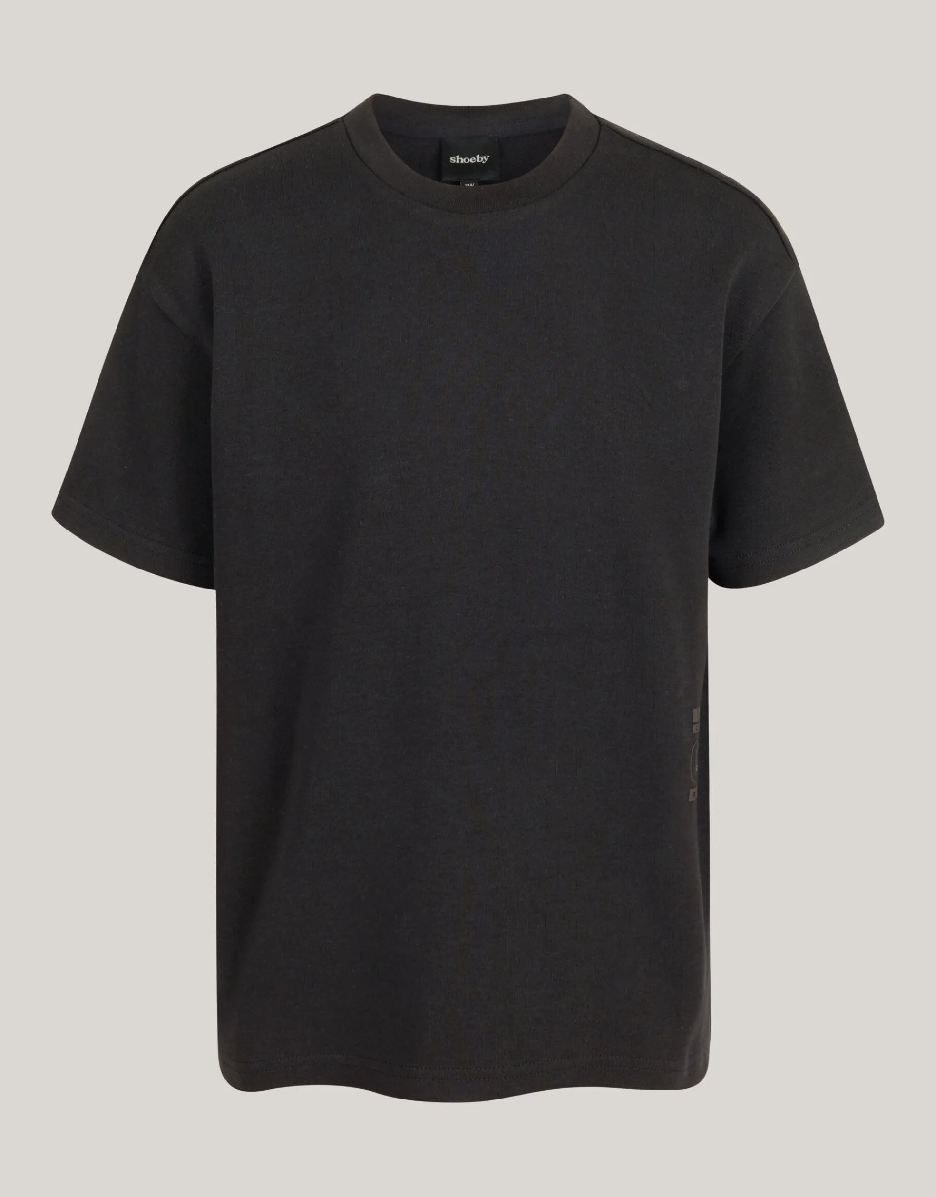Shoeby Heavy Basis T-shirt Zwart< T-Shirts
