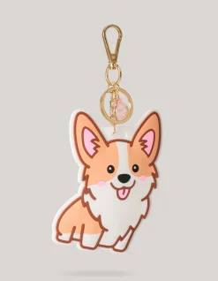 Shoeby Hond Sleutelhanger Wit/Oranje< Sleutelhangers