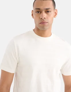 Shoeby Honeycomb T-shirt Wit<Heren T-Shirts En Polo's