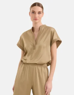 Shoeby Inside Out Top Groen By Mieke<DAMES Tops