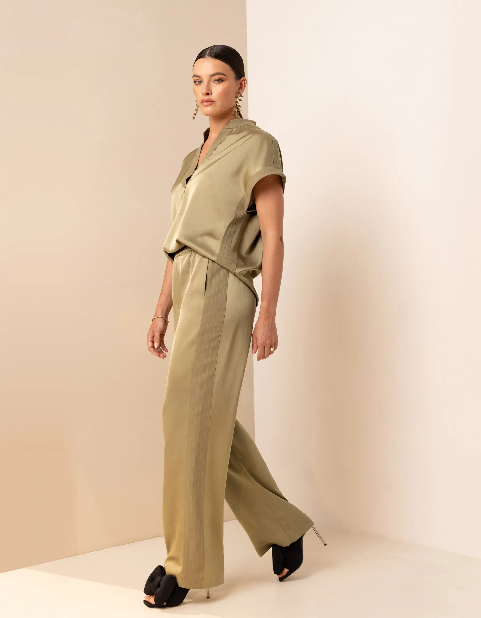 Shoeby Inside Out Top Groen By Mieke<DAMES Tops