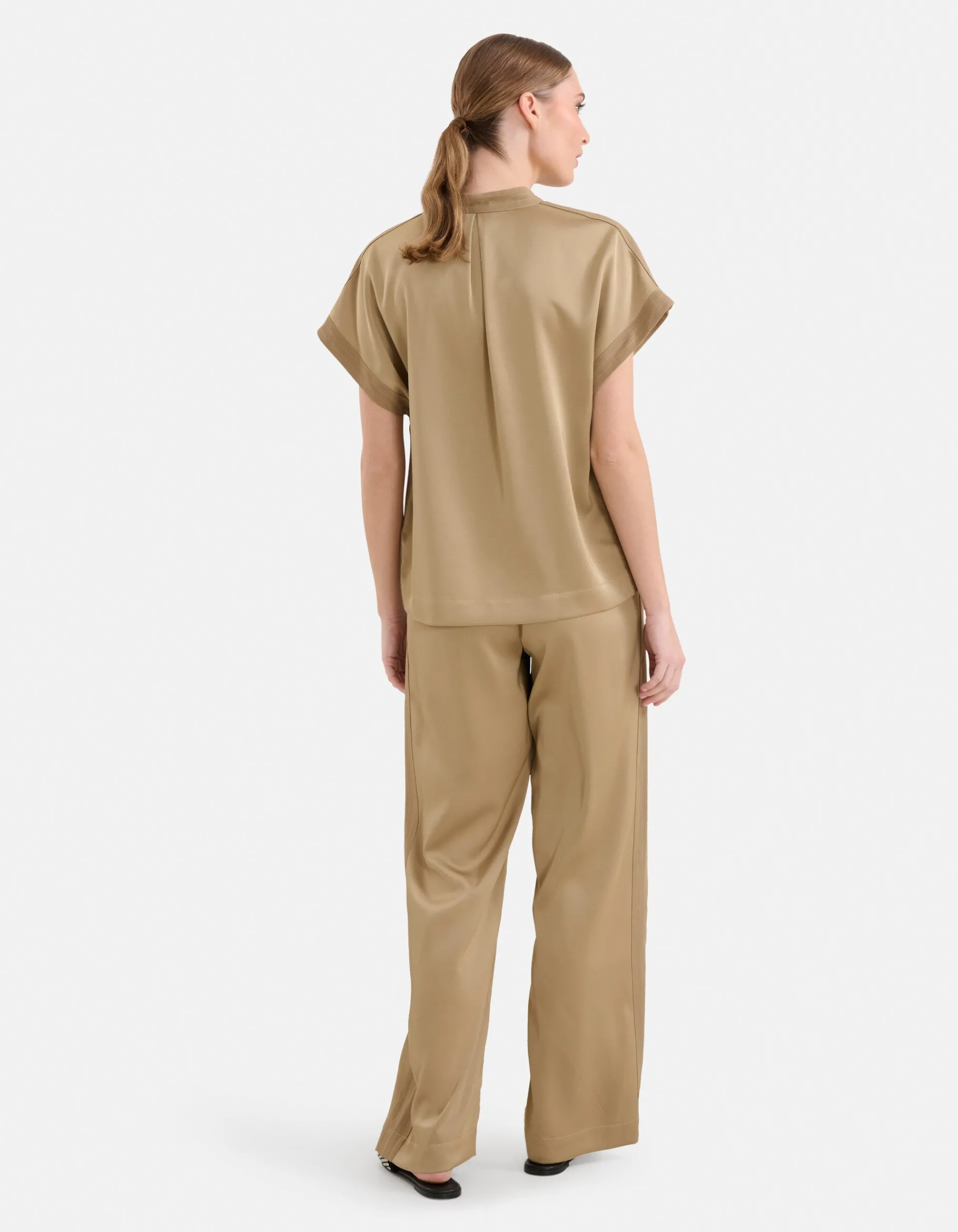 Shoeby Inside Out Top Groen By Mieke<DAMES Tops