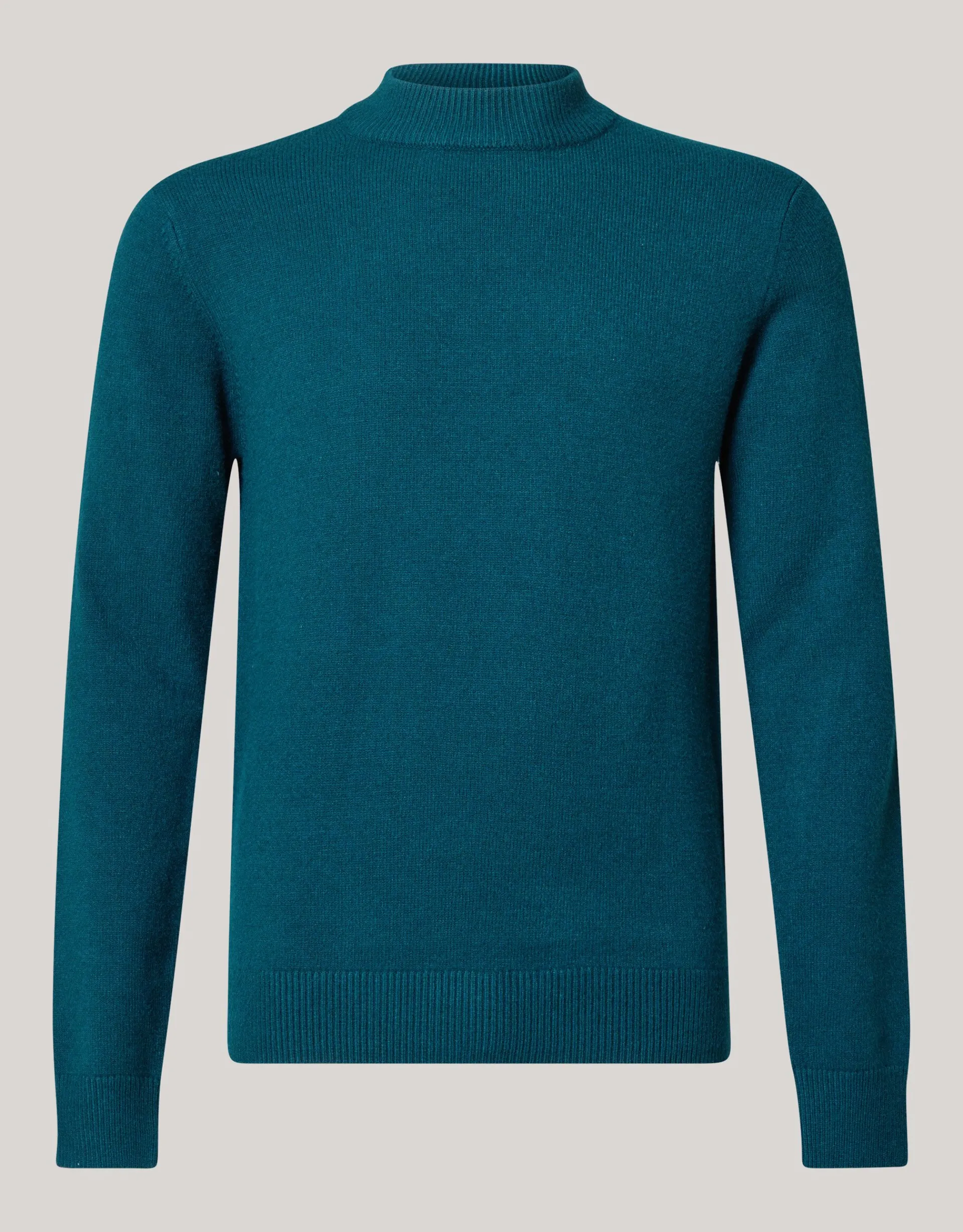 Shoeby Jacquard Gebreide Trui Donkergroen<Heren Truien En Sweaters