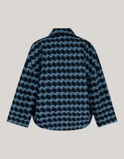 Shoeby Jacquard Jack Blauw By Mieke<DAMES Jacks