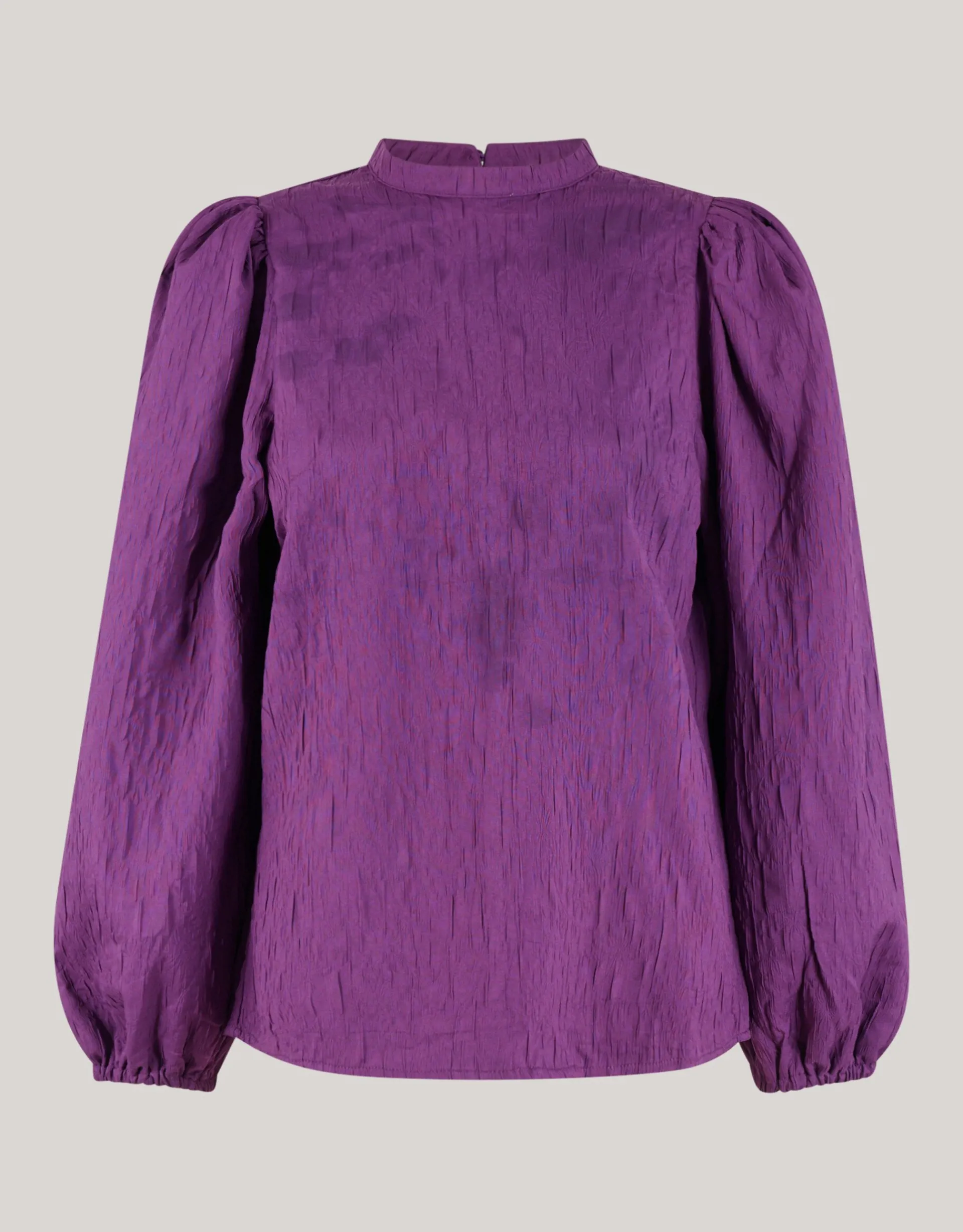 Shoeby Jacquard Top Paars<DAMES Tops