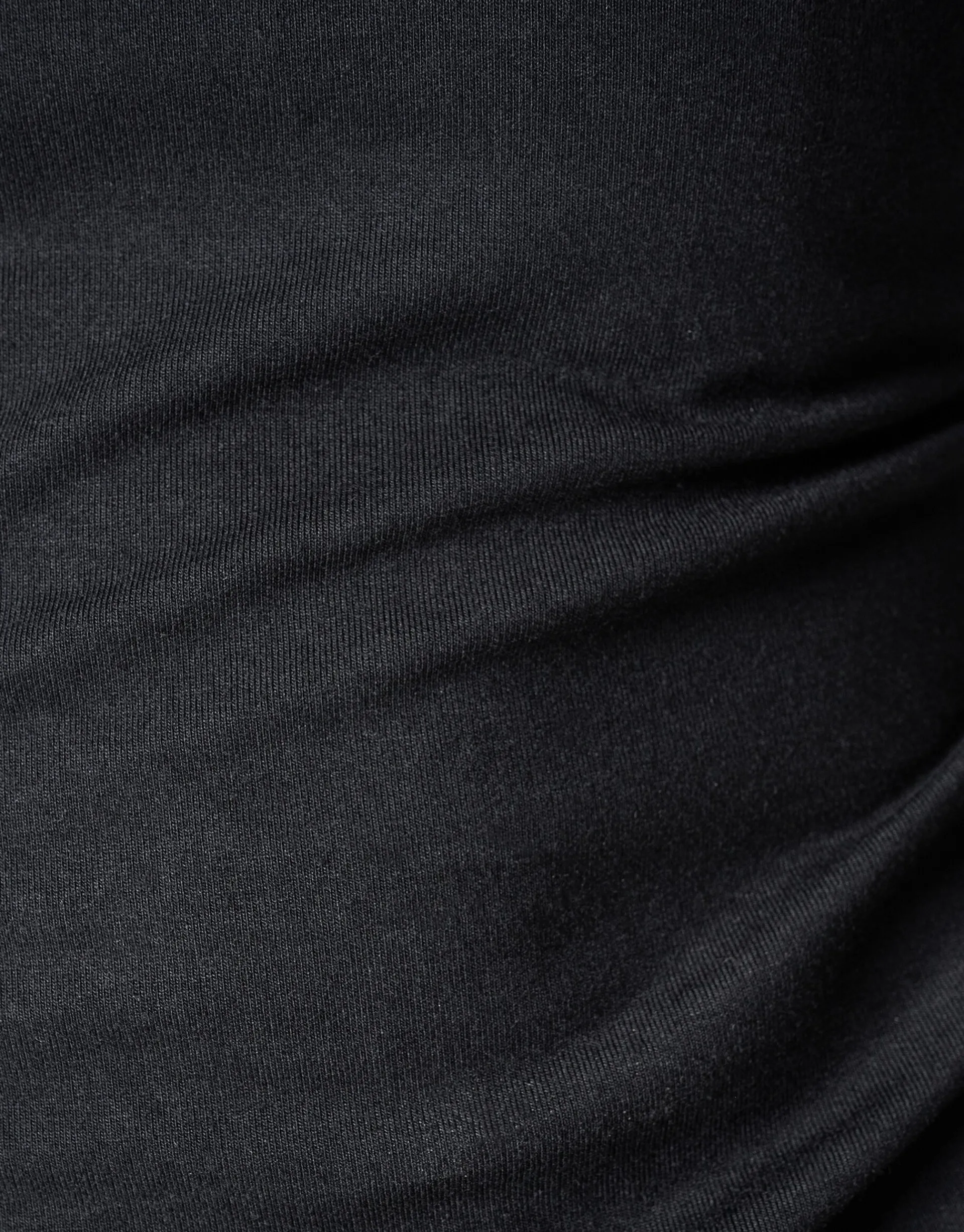 Shoeby Jersey Asymmetrische Top Zwart<DAMES Tops