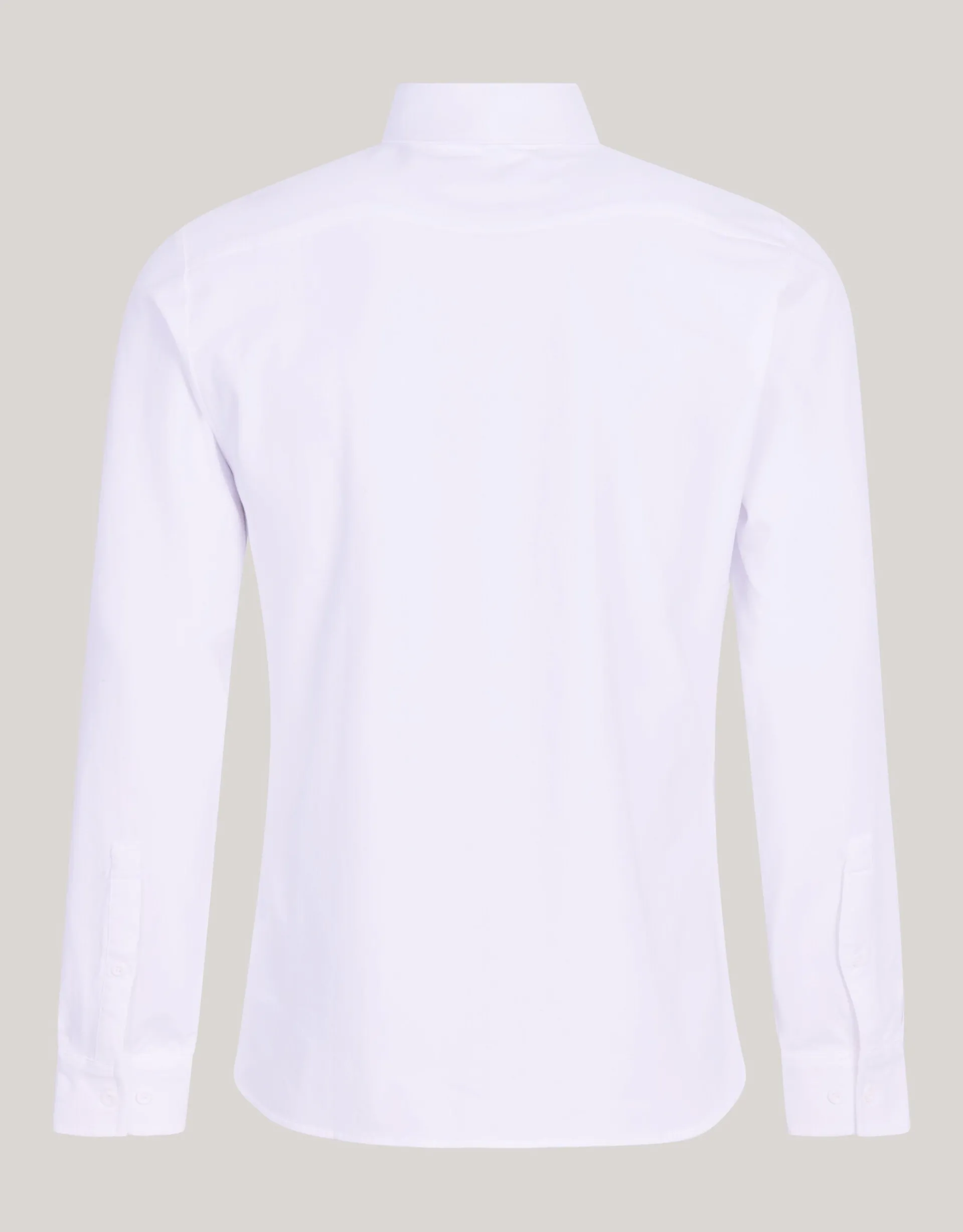 Shoeby Jersey Overhemd Wit<Heren Overhemden