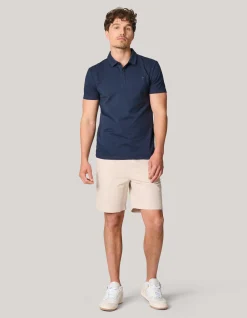 Shoeby Jersey Polo Donkerblauw<Heren T-Shirts En Polo's