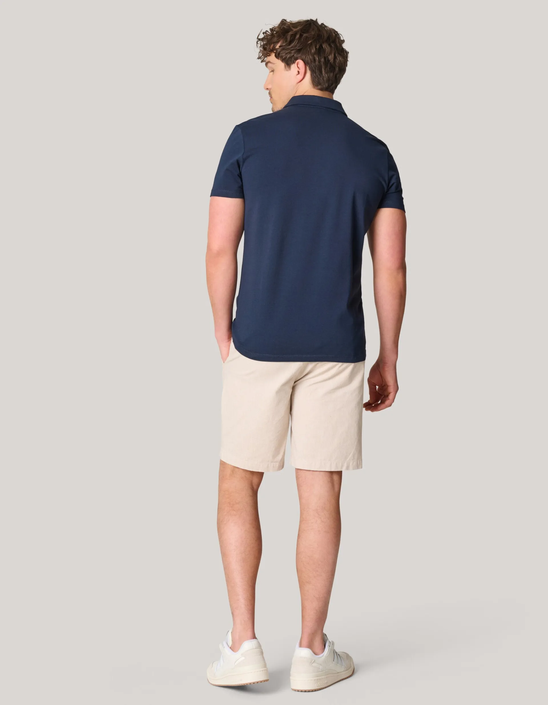 Shoeby Jersey Polo Donkerblauw<Heren T-Shirts En Polo's
