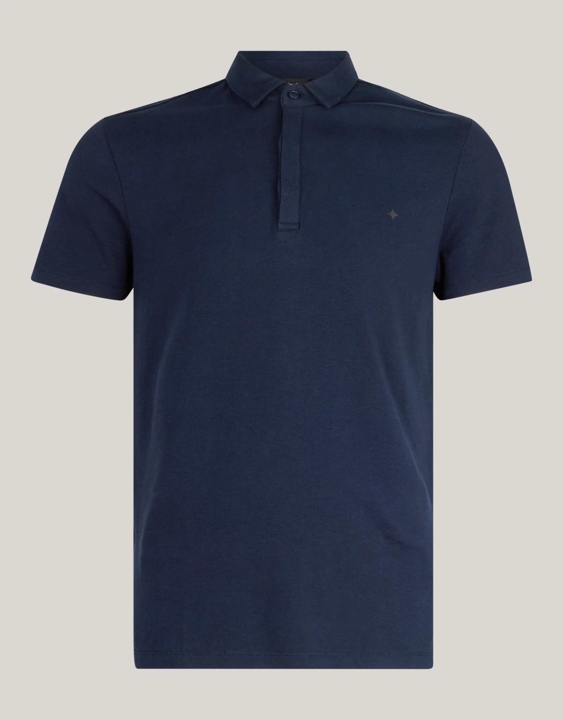 Shoeby Jersey Polo Donkerblauw<Heren T-Shirts En Polo's