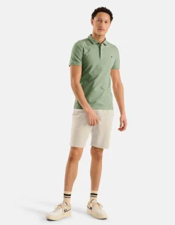 Shoeby Jersey Polo Groen<Heren T-Shirts En Polo's