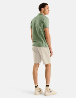 Shoeby Jersey Polo Groen<Heren T-Shirts En Polo's