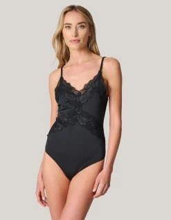 Shoeby Kanten Body Zwart<DAMES Tops