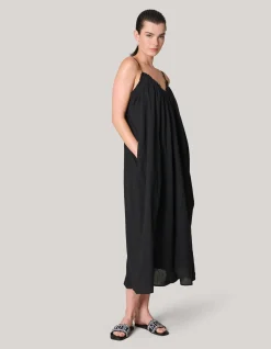 Shoeby Katoenen Maxi Jurk Zwart<DAMES Jurken