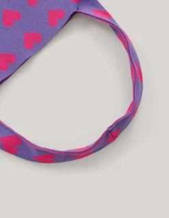 Shoeby Knitted Tas Paars/Roze< Tassen