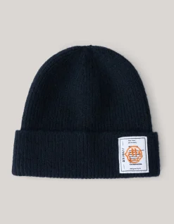 Shoeby Label Beanie Zwart< Mutsen
