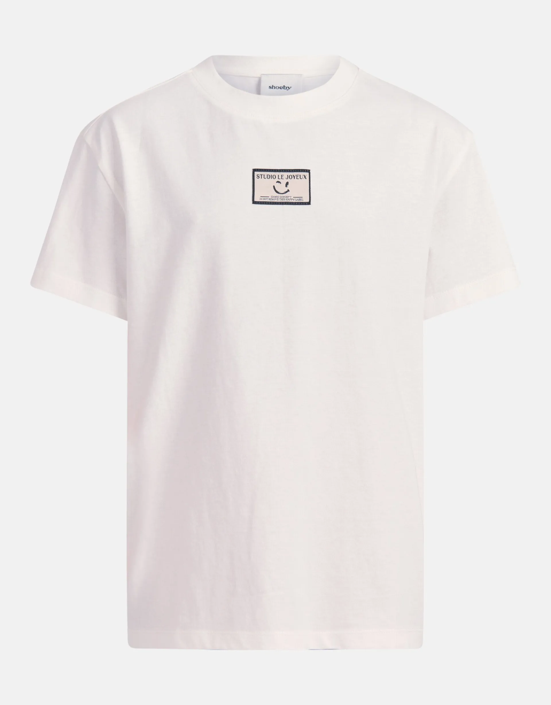 Shoeby Label T-Shirt Gebroken Wit< T-Shirts