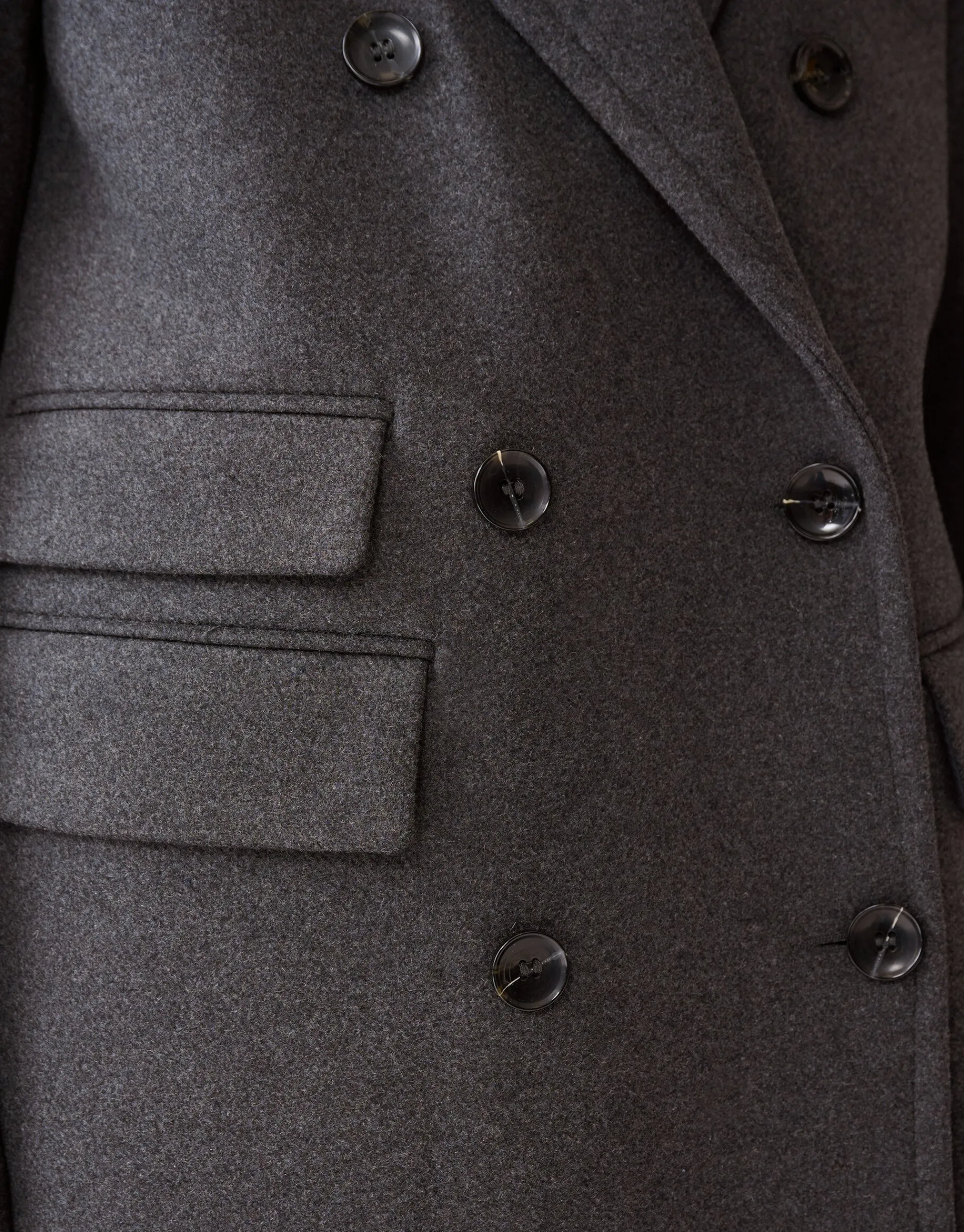 Shoeby Lange Trenchcoat Donkergrijs By Fred<DAMES Jassen
