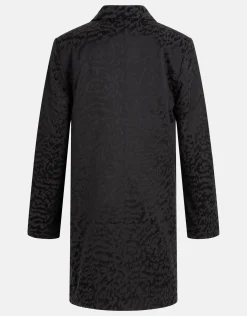 Shoeby Leopard Blazer Jurk Zwart<DAMES Jurken