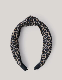 Shoeby Leopard Haarand Bruin< Haaraccessoires