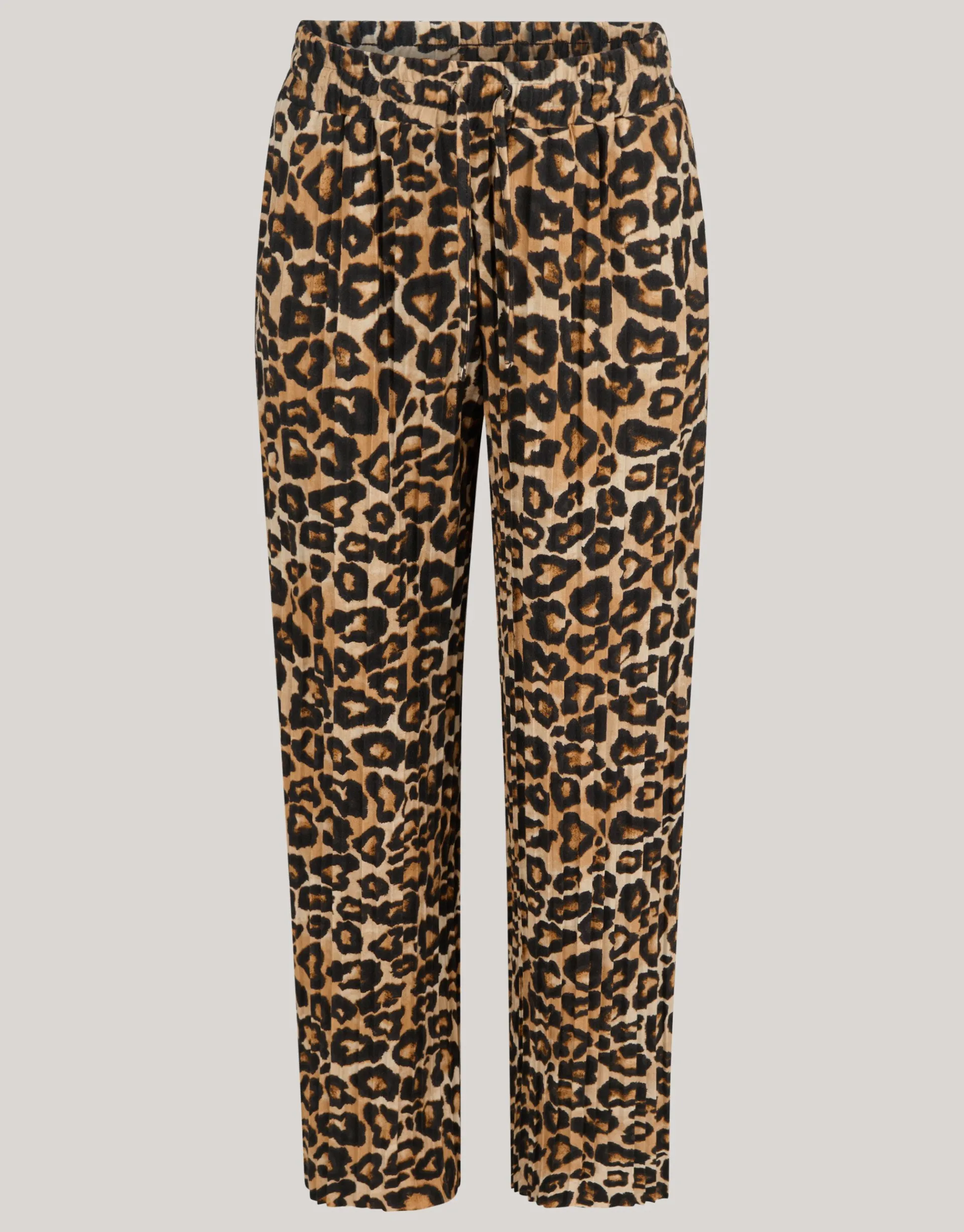 Shoeby Leopard Plissé Broek< Broeken