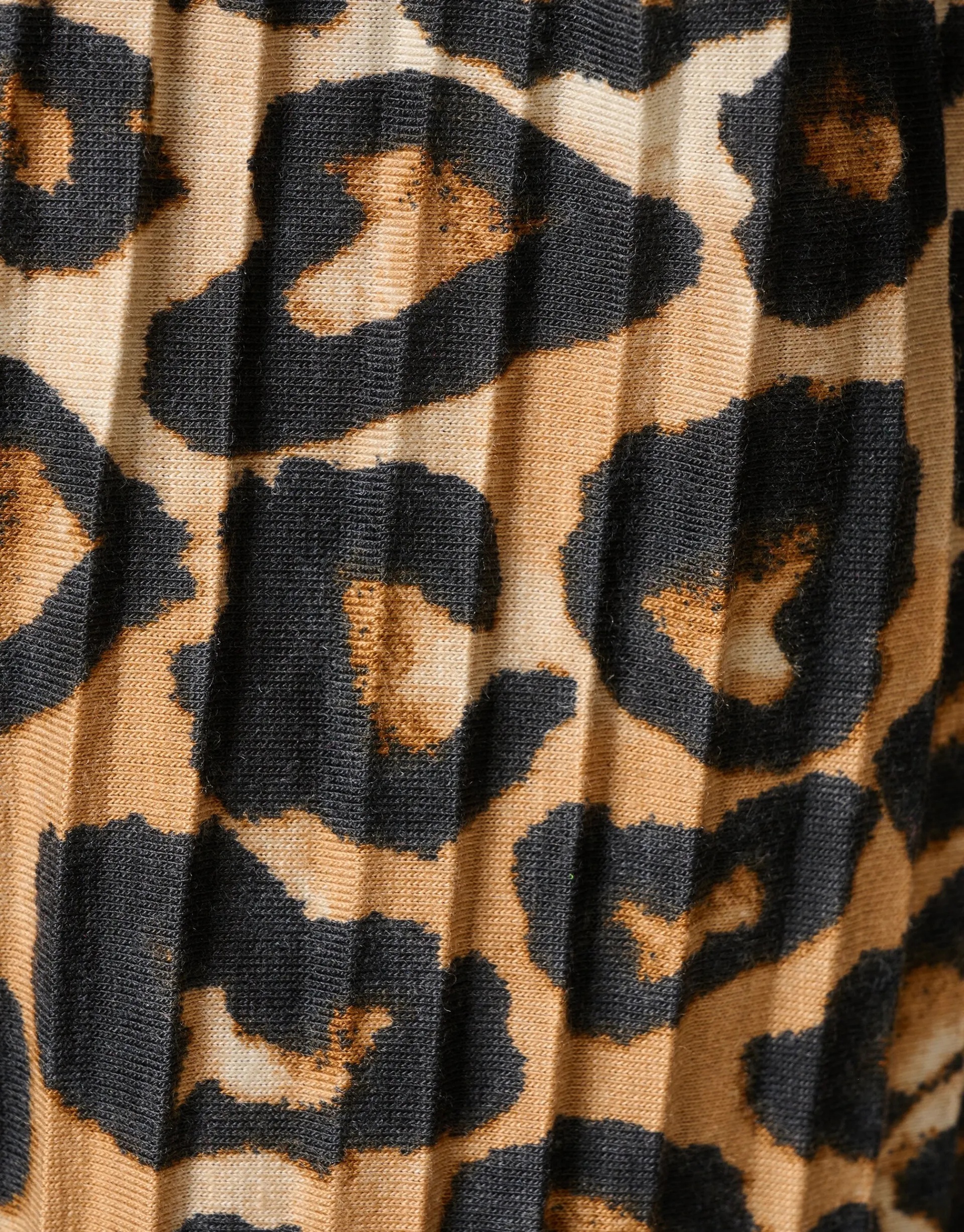 Shoeby Leopard Plissé Broek< Broeken