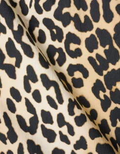 Shoeby Leopard Poplin Maxi Rok<DAMES Rokken