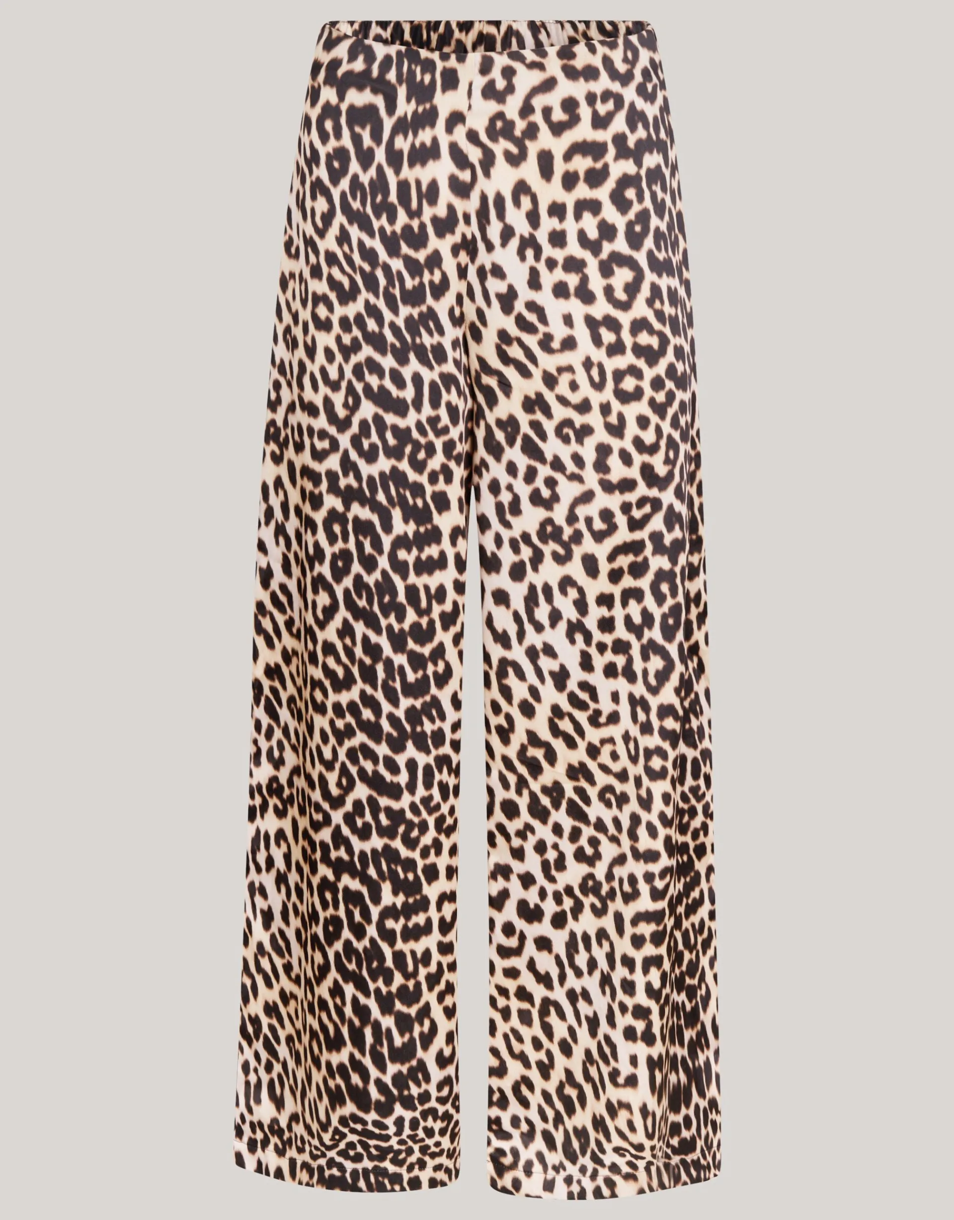 Shoeby Leopard Satijnen Palazzo Broek<DAMES Broeken