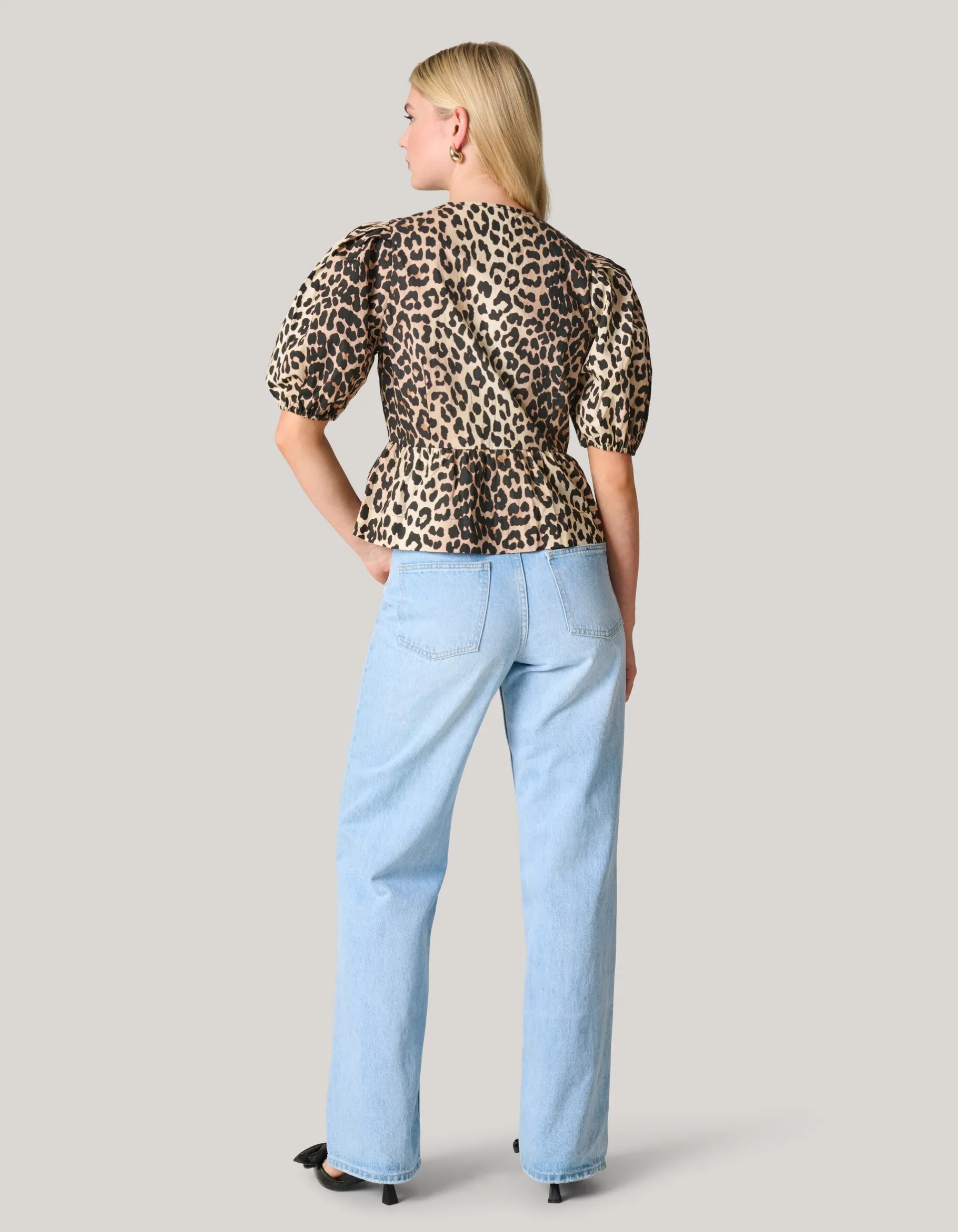 Shoeby Leopard Strik Top<DAMES Tops