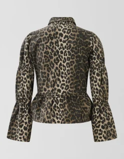 Shoeby Leopard Strik Top Bruin<DAMES Tops