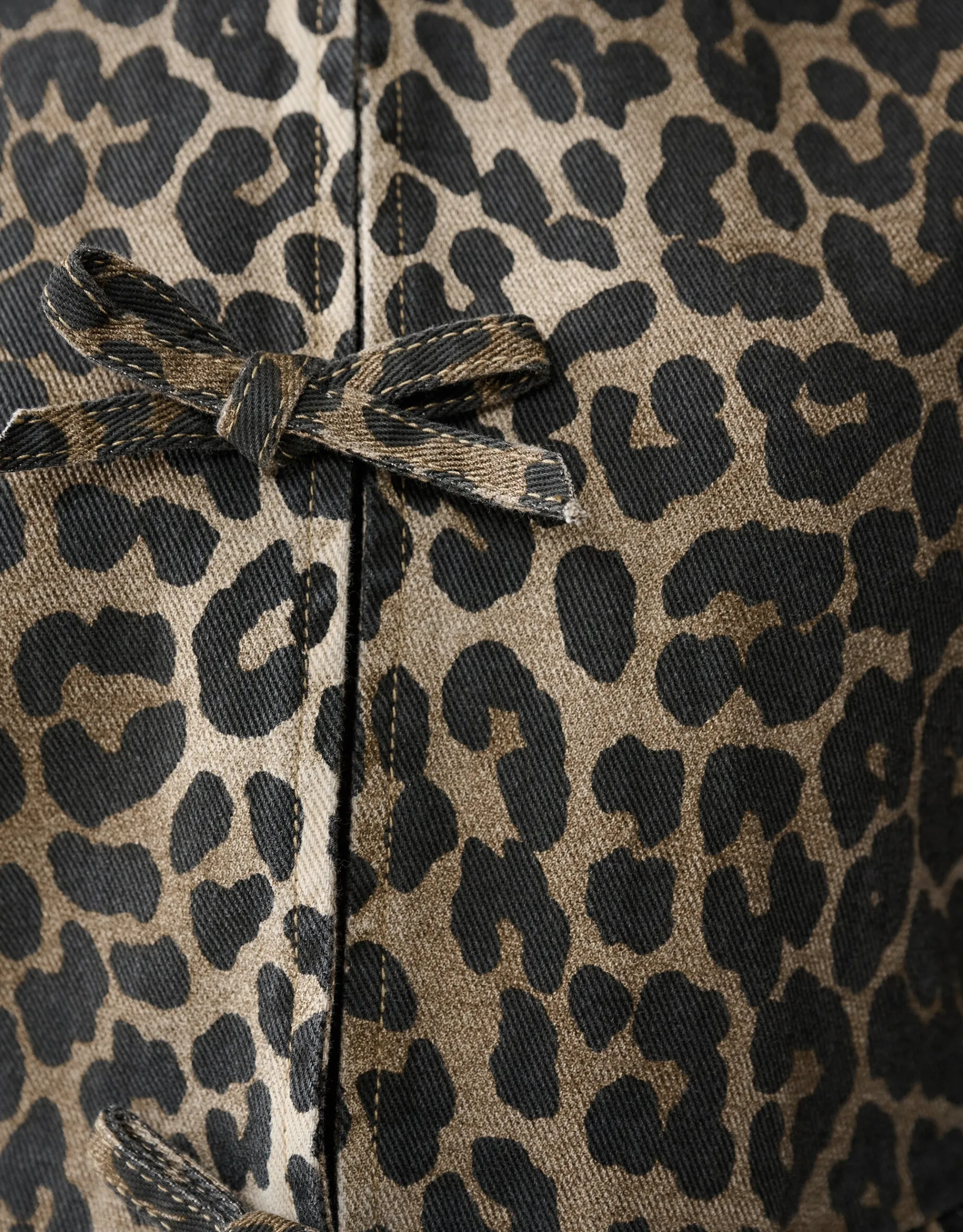 Shoeby Leopard Strik Top Bruin<DAMES Tops