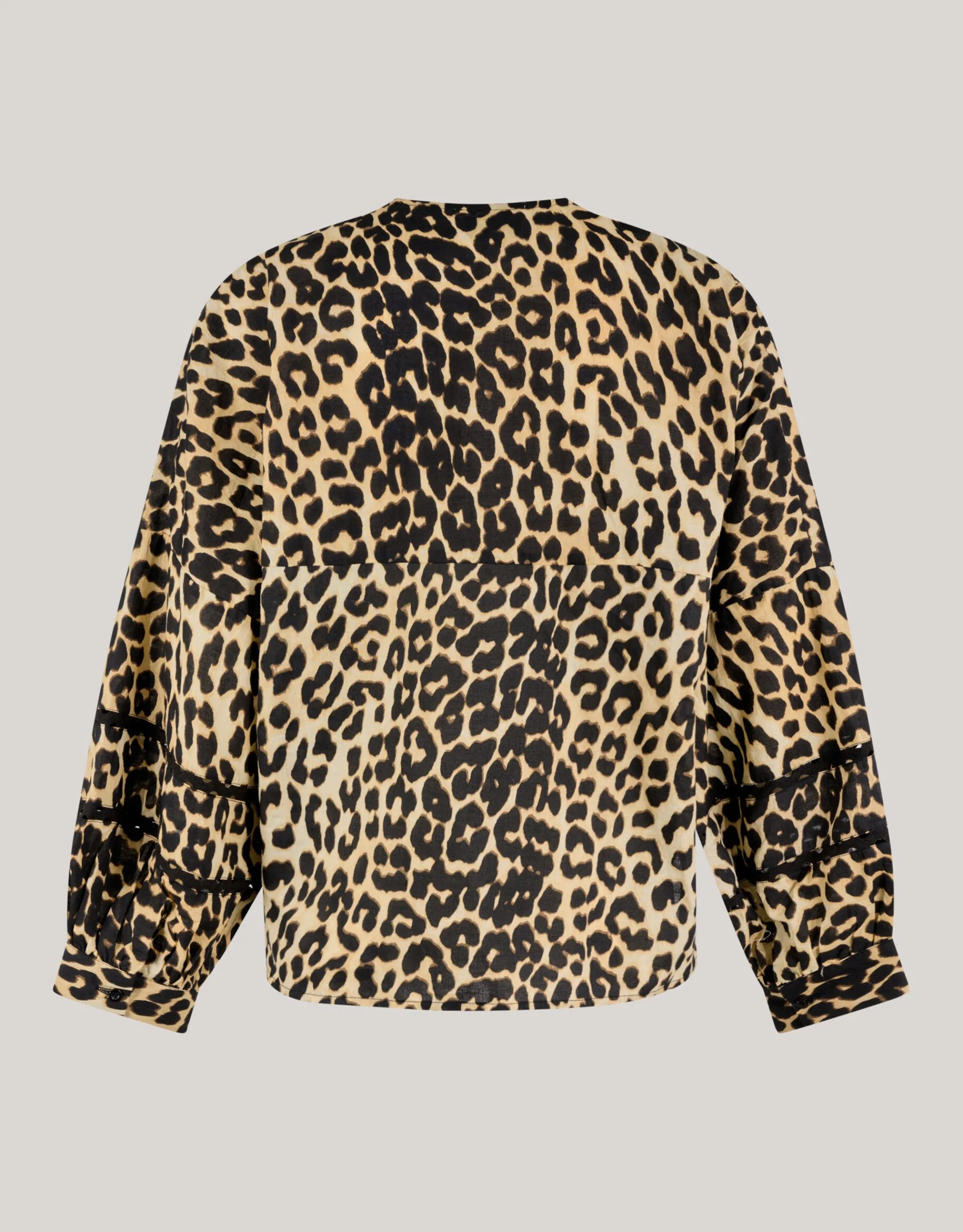Shoeby Leopard Tape Blouse Bruin<DAMES Blouses