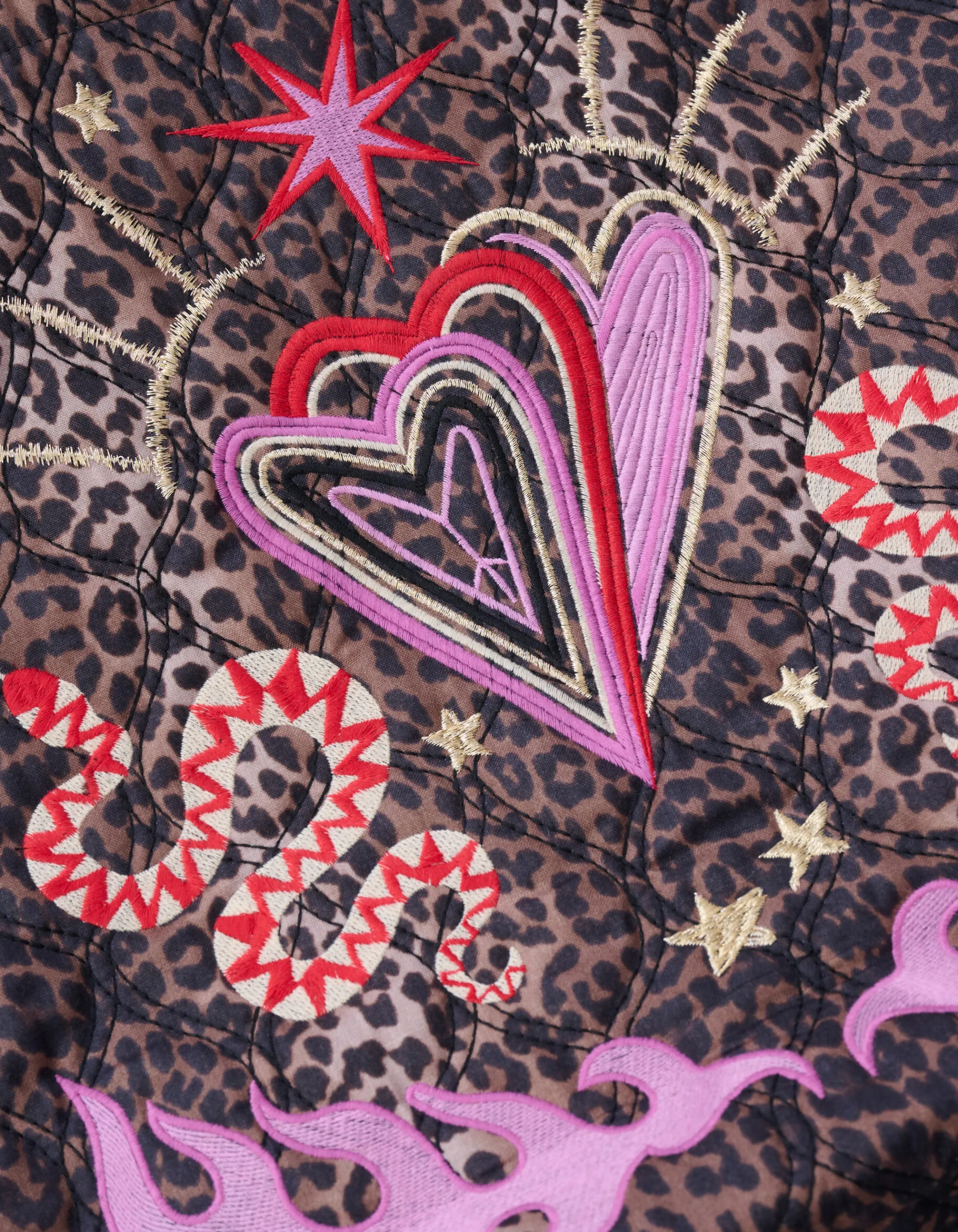 Shoeby Leopard Tas Bruin<DAMES Tassen