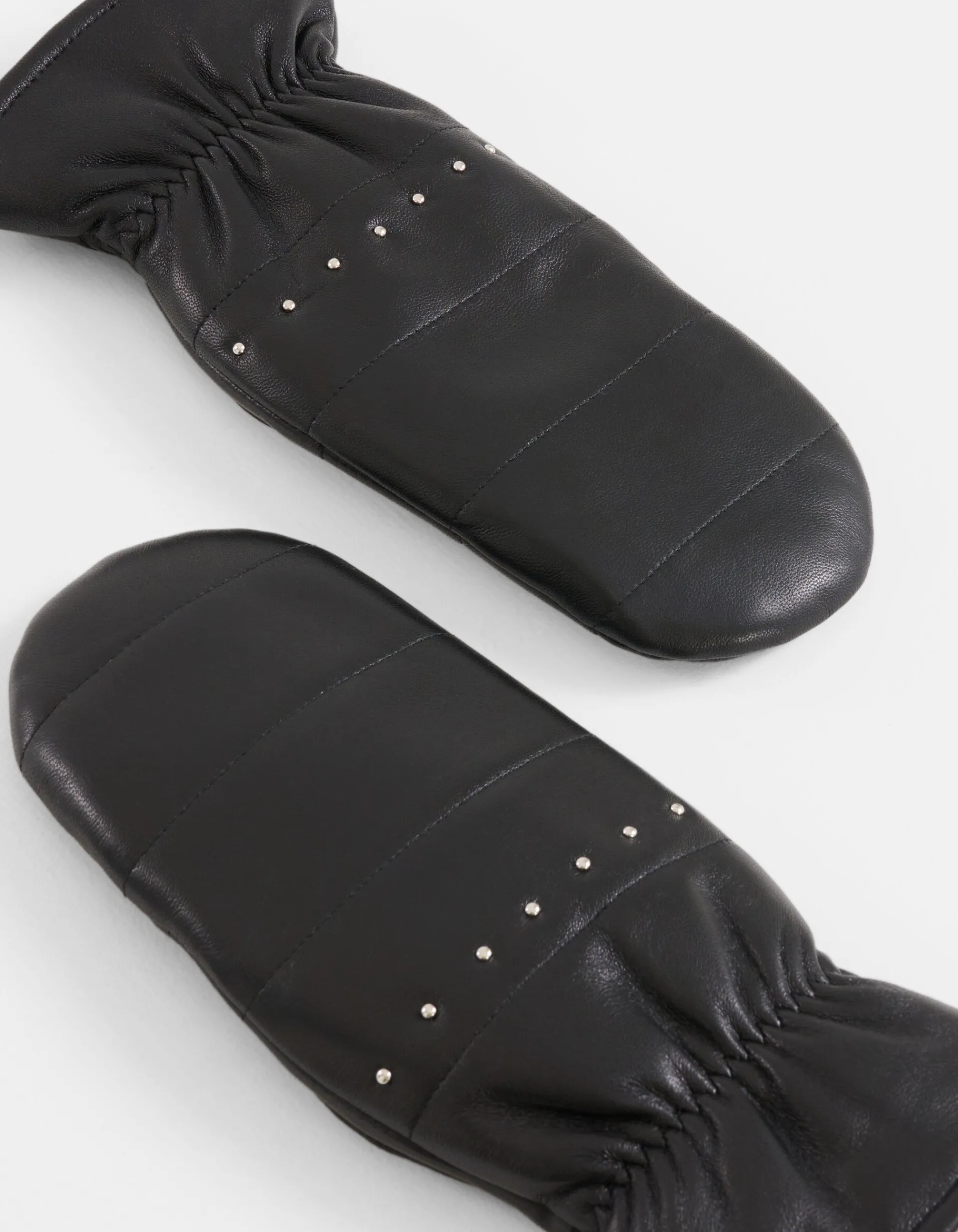 Shoeby Leren Handschoenen Zwart<DAMES Handschoenen