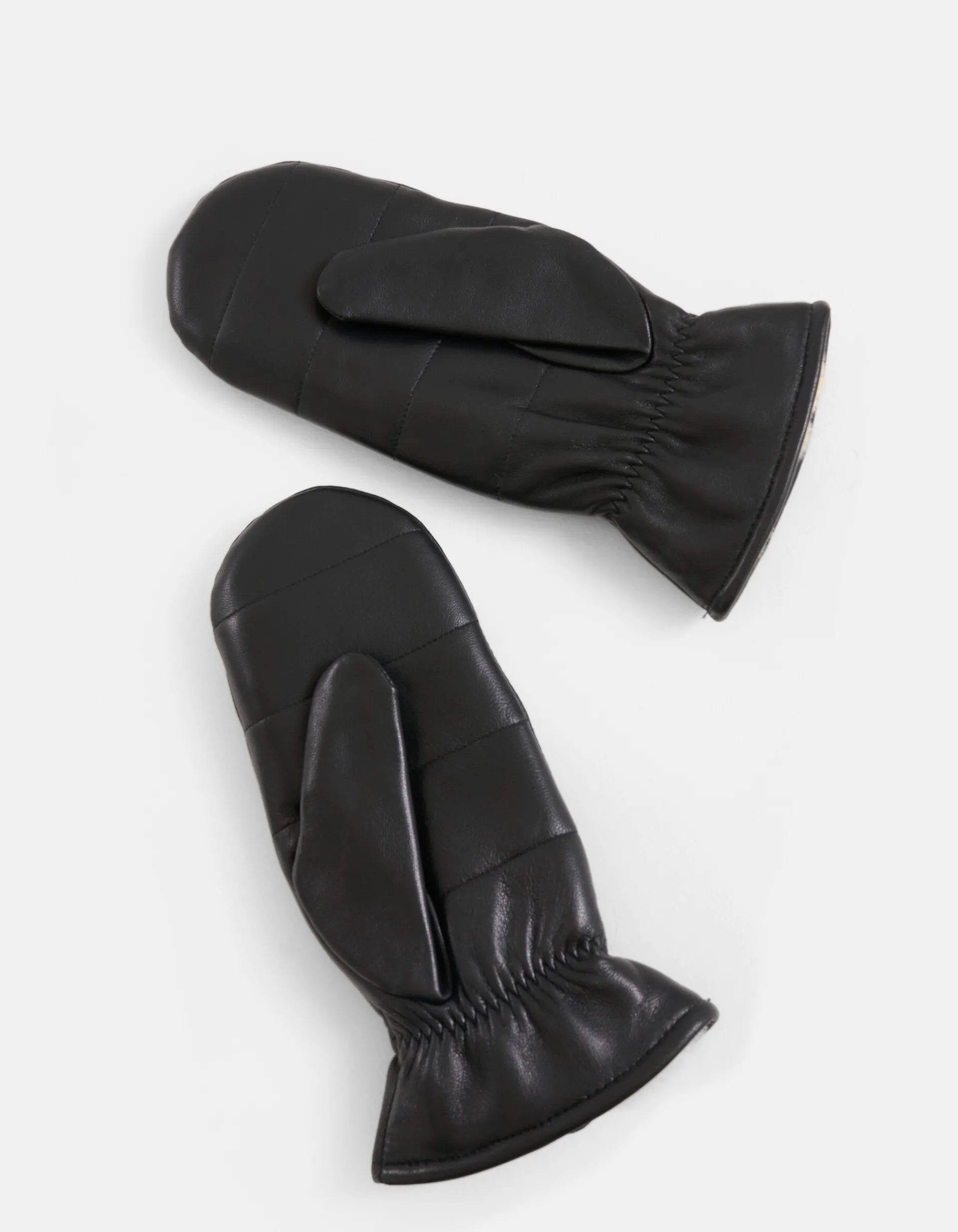 Shoeby Leren Handschoenen Zwart<DAMES Handschoenen