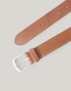 Shoeby Leren Riem Bruin<Heren Riemen