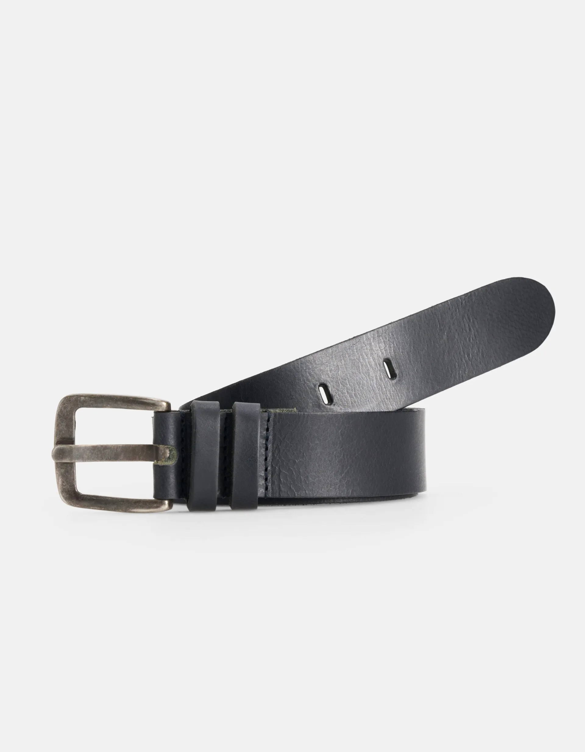 Shoeby Leren Riem Zwart<Heren Riemen